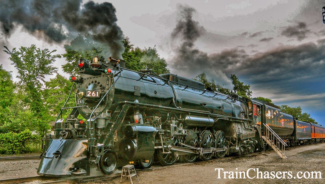 261 steam locomotive in Minnesota. 
